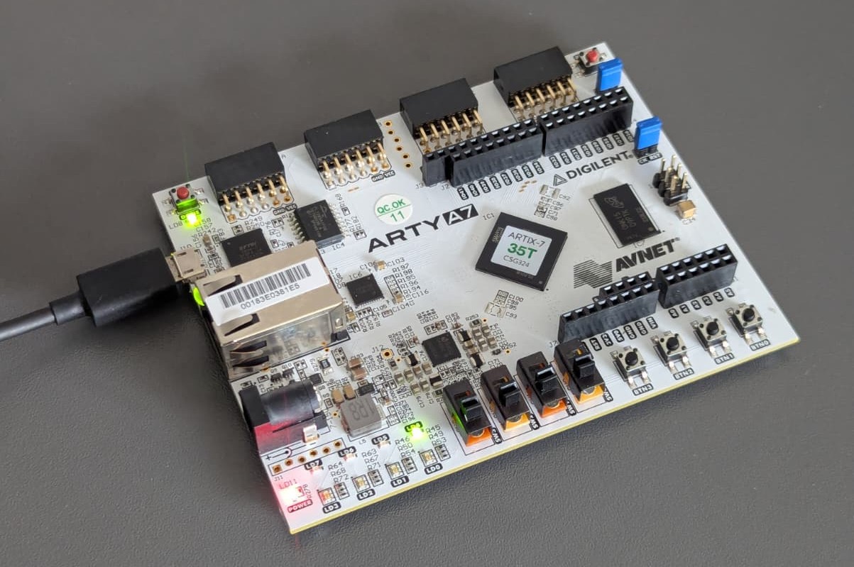 Arty A7-35T Vivado MicroBlaze Tutorial